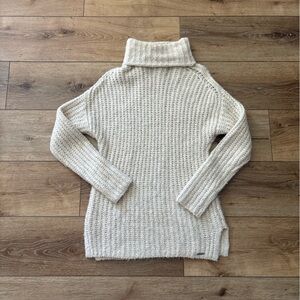 Abercrombie & Fitch Cream Cowl Neck Sweater